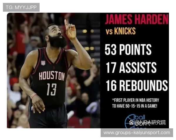 哈登燃尽之夜：超级得分手也有被孤立的一刻